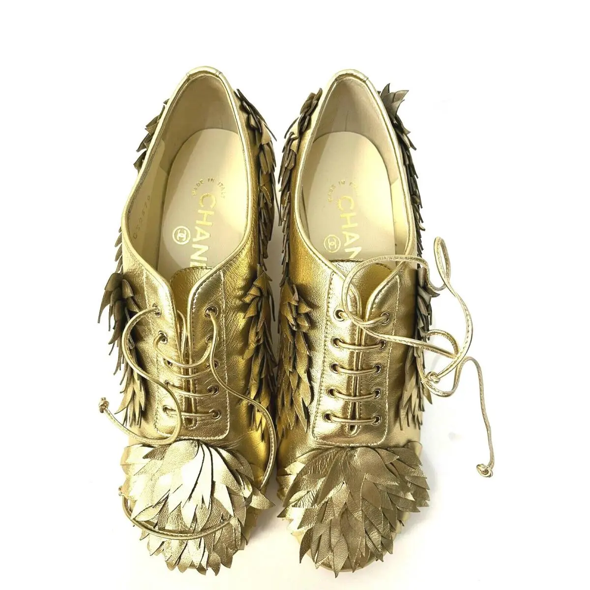 Chanel shoes - Gold 3