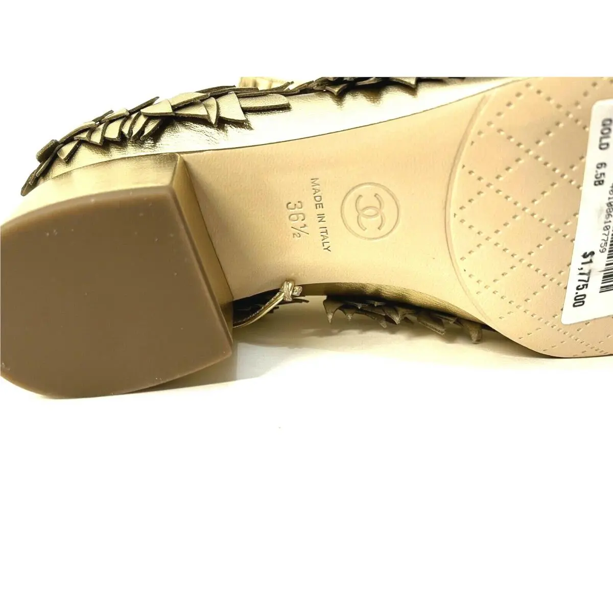 Chanel shoes - Gold 10