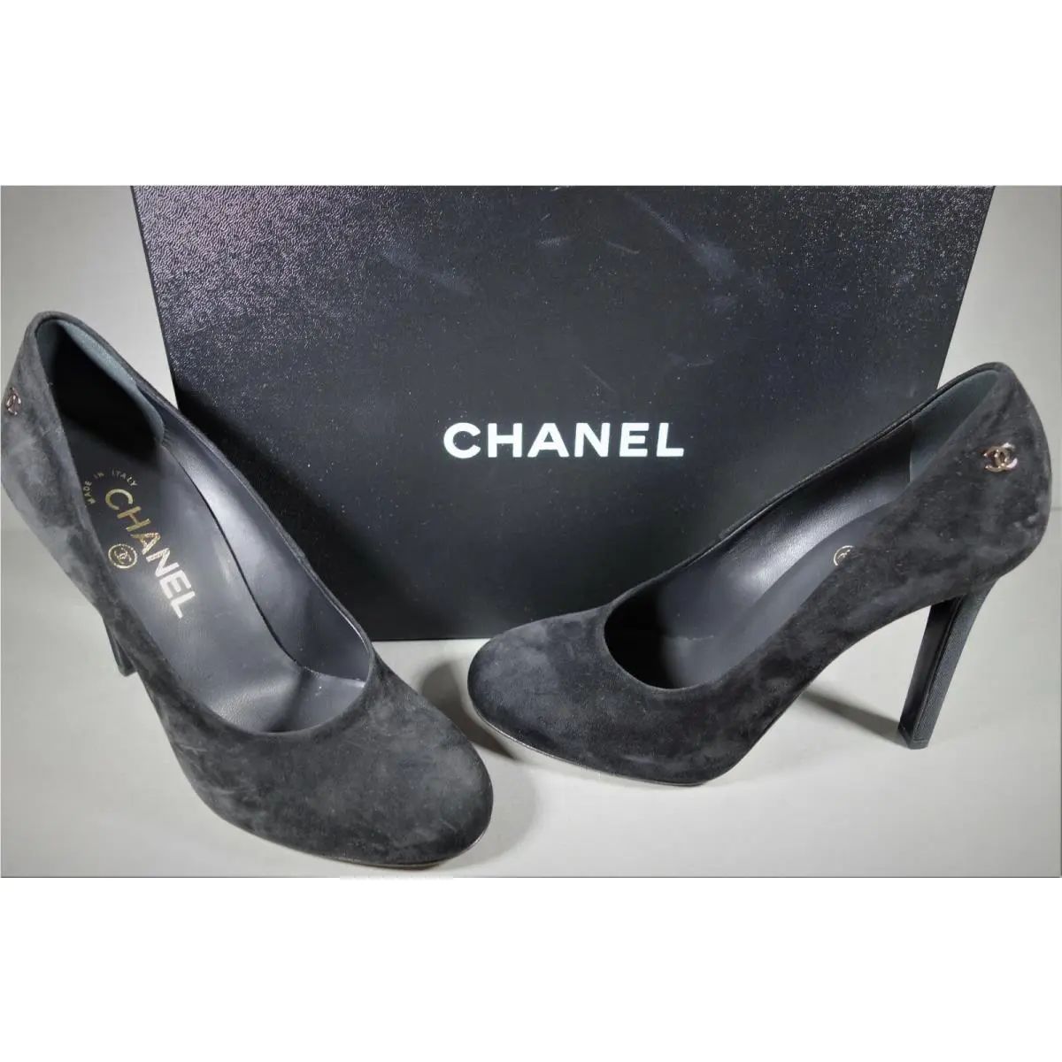 Chanel shoes - Chanel pumps - pumps - Black (UPC: 3572640870994) 0