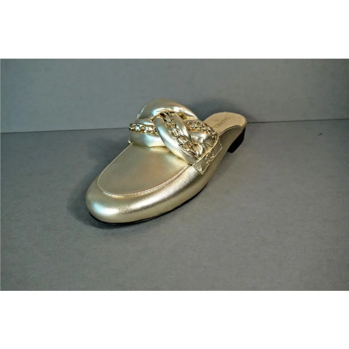 Chanel shoes - Chanel mules - mules - Gold (UPC: 3572639283293) 6