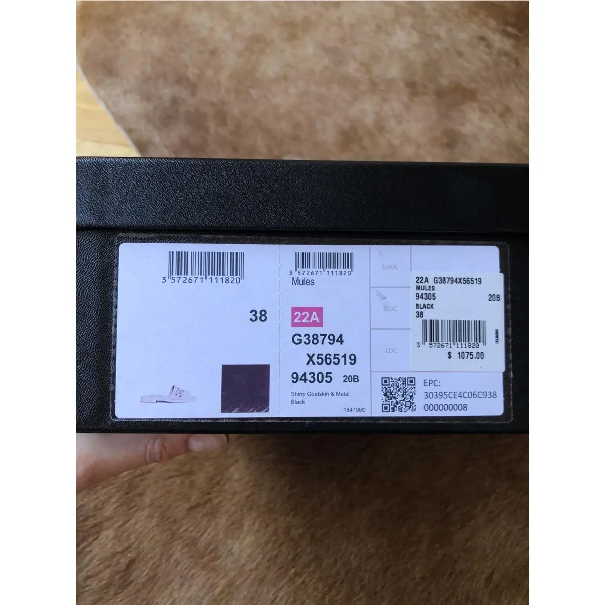 Chanel shoes - Chanel S22 G38794 - Black 7
