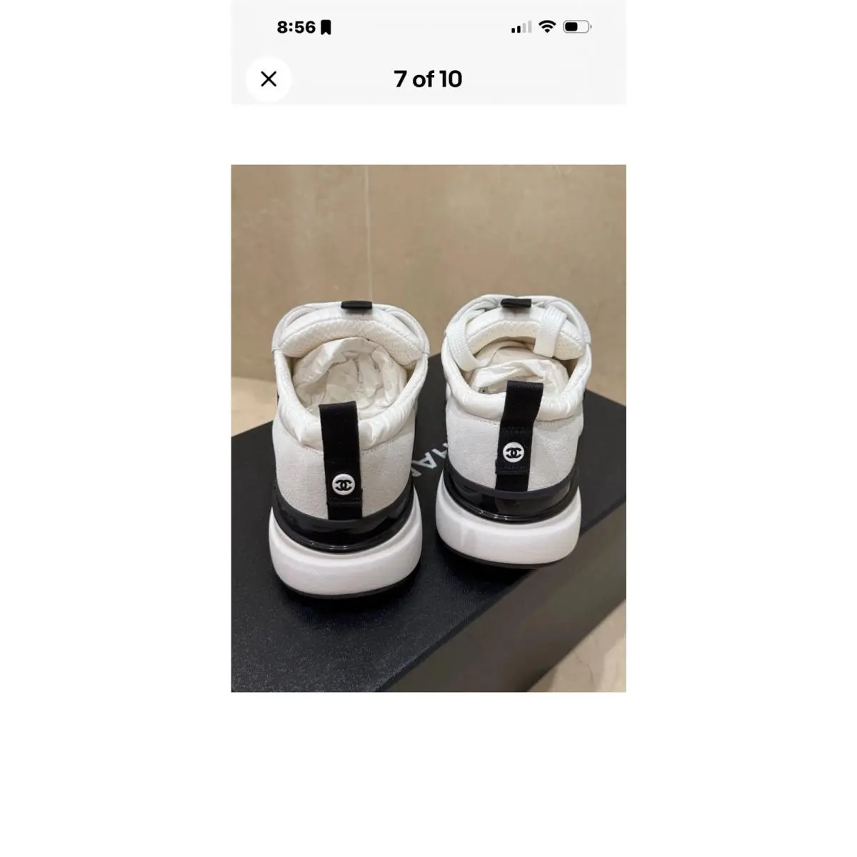 Chanel shoes - Chanel Sneaker - Sneaker - G37122-Y55132-K2775 - White 1