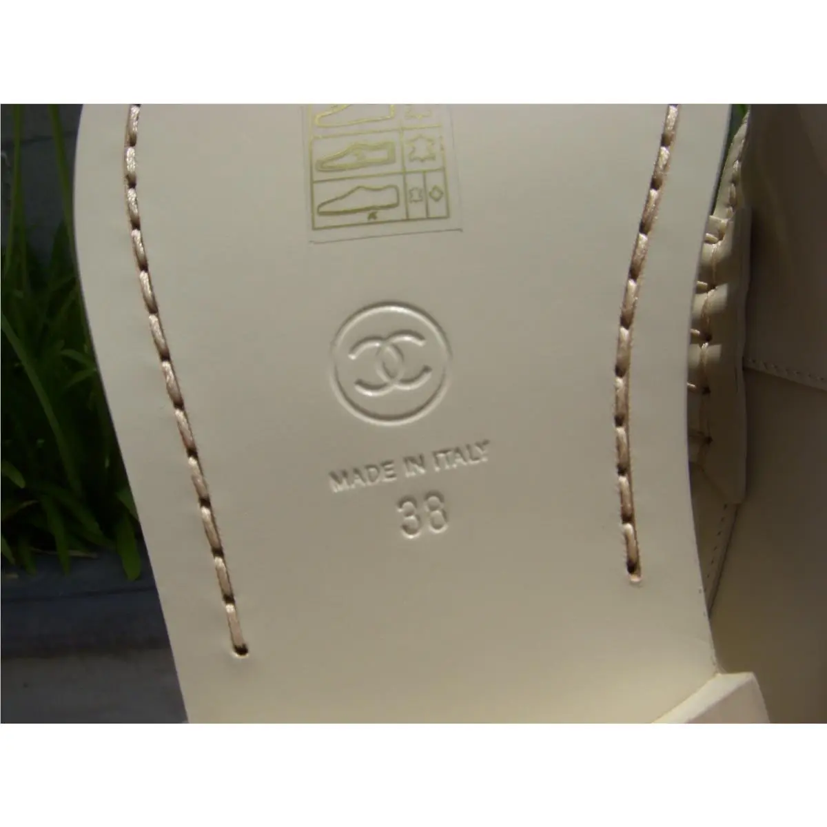Chanel shoes - Back to College Loafer Moccasin - Light Beige (UPC: 3572672991100) 14