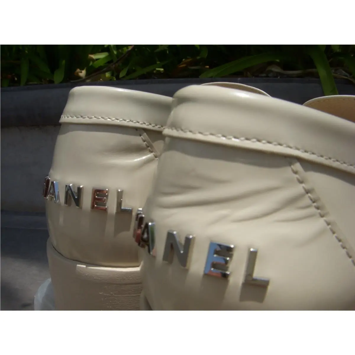 Chanel shoes - Back to College Loafer Moccasin - Light Beige (UPC: 3572672991100) 5
