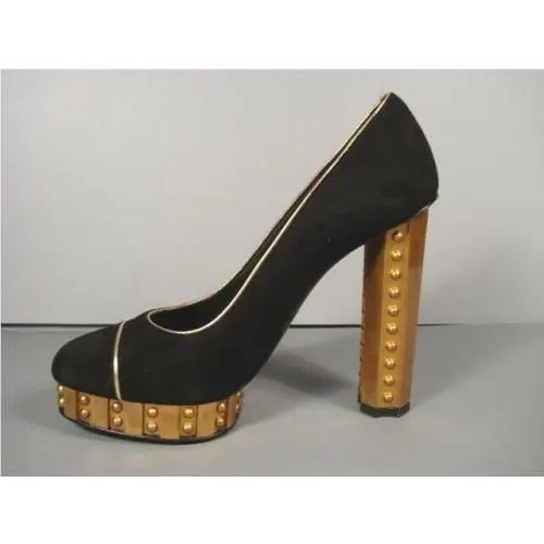 Chanel shoes - Chanel Platform pumps - Platform pumps - Black (UPC: 3572628933888) 0