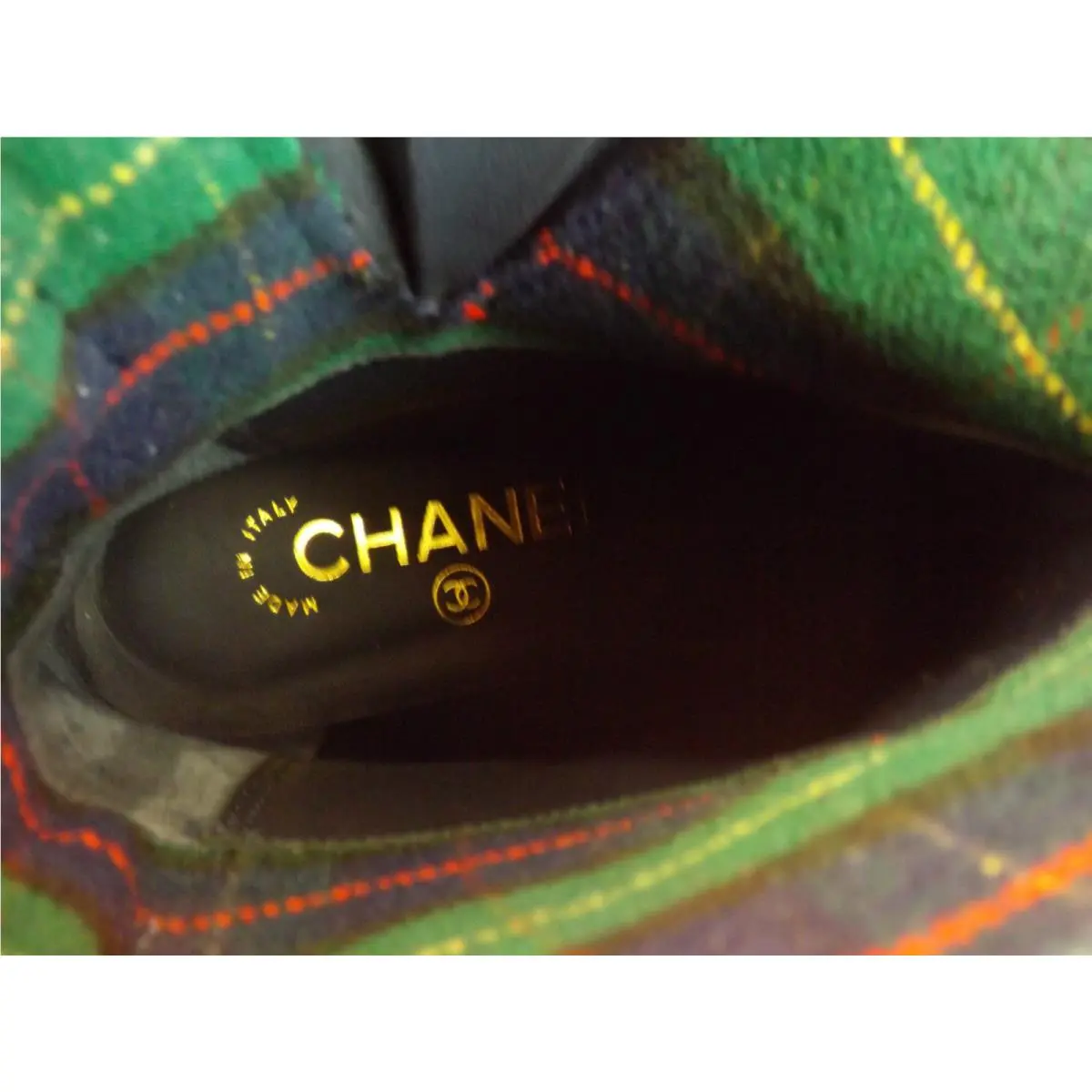 Chanel shoes - Navy Blue/Dark Green 8