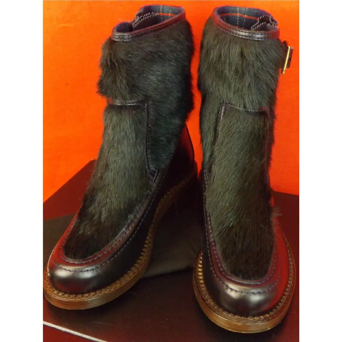 Chanel shoes - Navy Blue/Dark Green 1