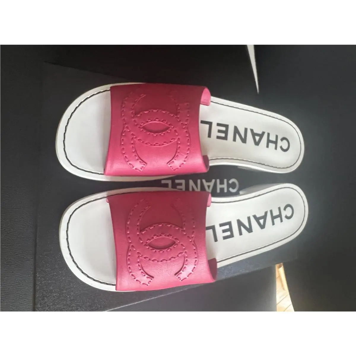 Chanel shoes - DARK PINK 5