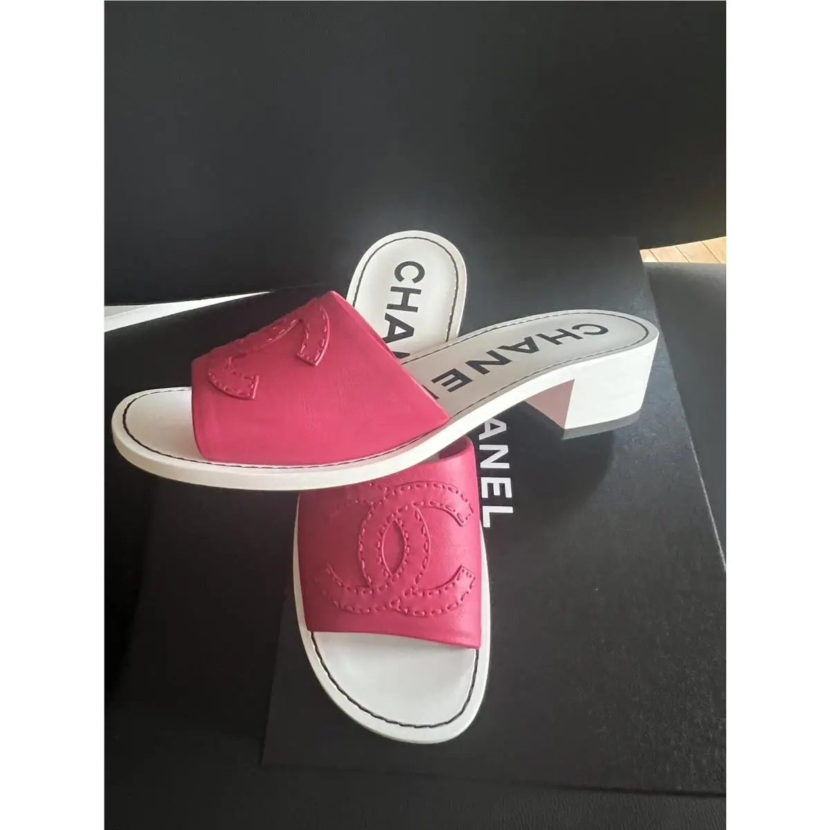 Chanel shoes - DARK PINK 6