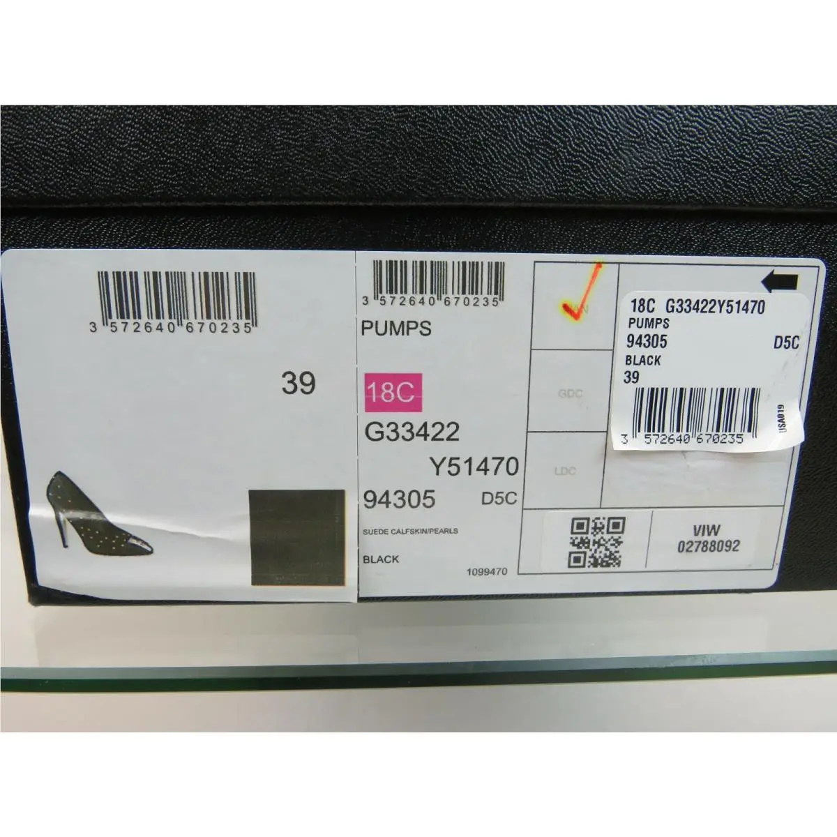 Chanel shoes - G33422 - G33422 - Black (UPC: 3572640670235) 10