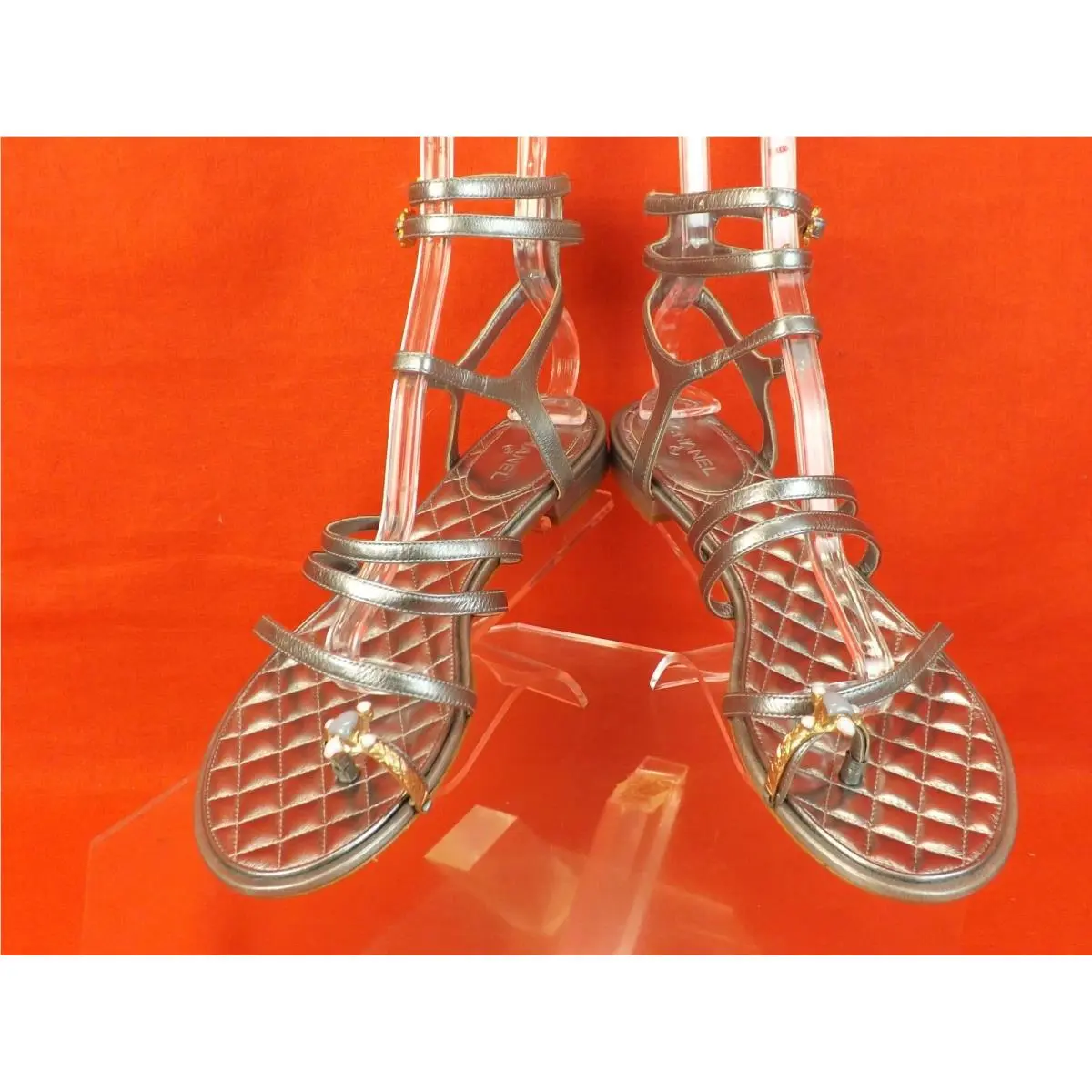 Chanel shoes - G30729 - G30729 - Silver (UPC: 3572633324862) 4