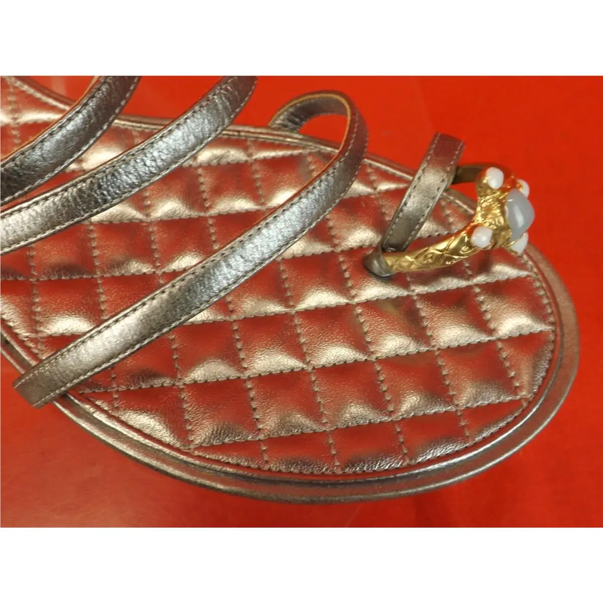Chanel shoes - G30729 - G30729 - Silver (UPC: 3572633324862) 6