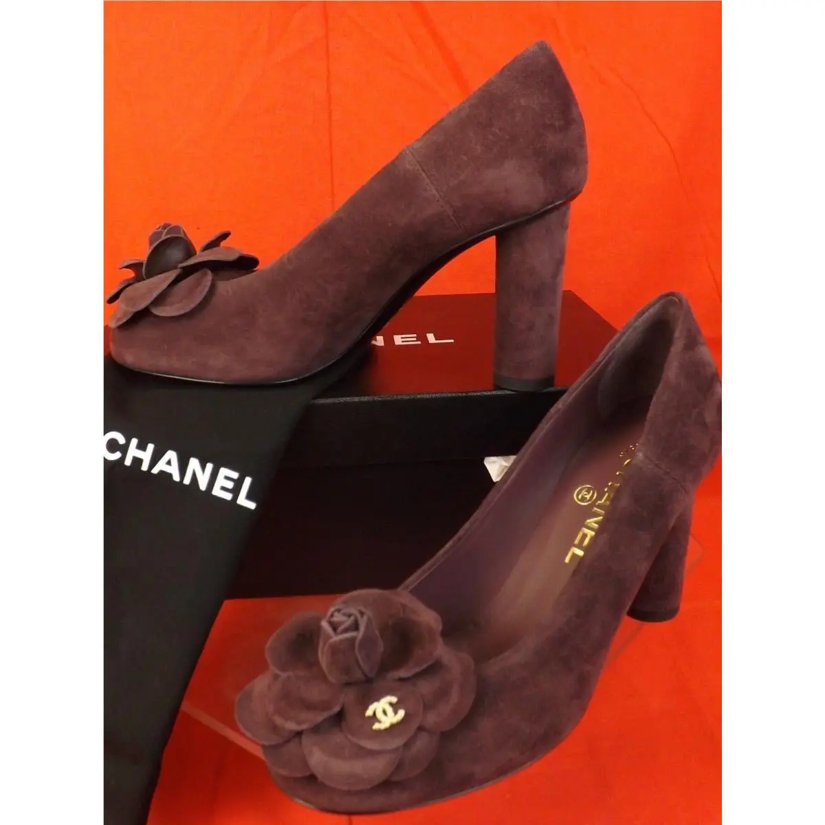 Chanel shoes - G32166 - G32166 - BURGUNDY (UPC: 00505046127396) 6