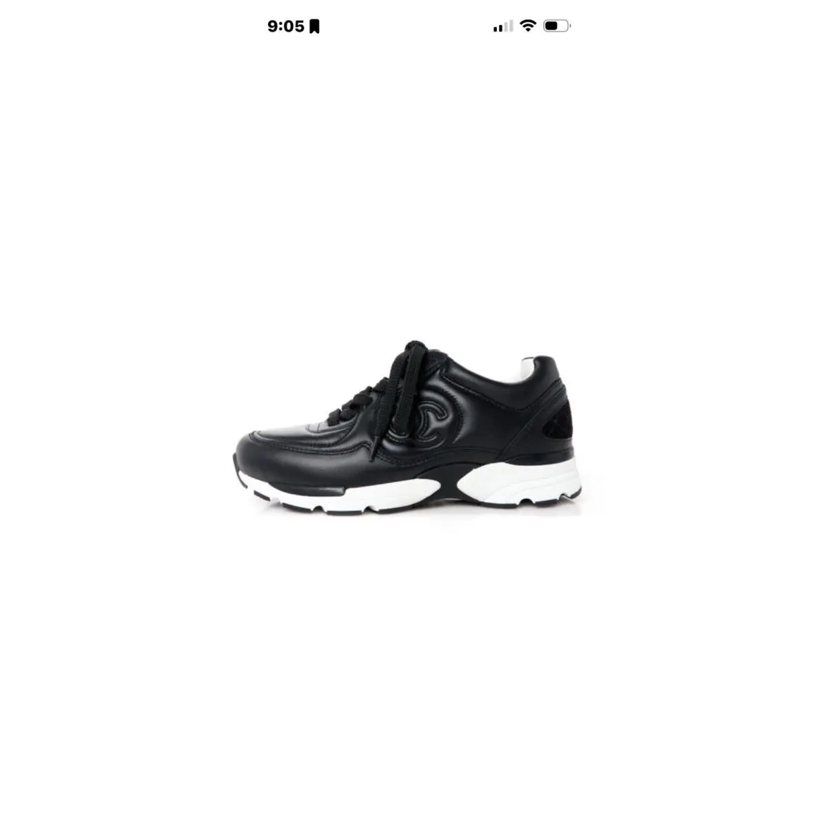 Chanel shoes - Chanel Sneaker - Sneaker - Black 1