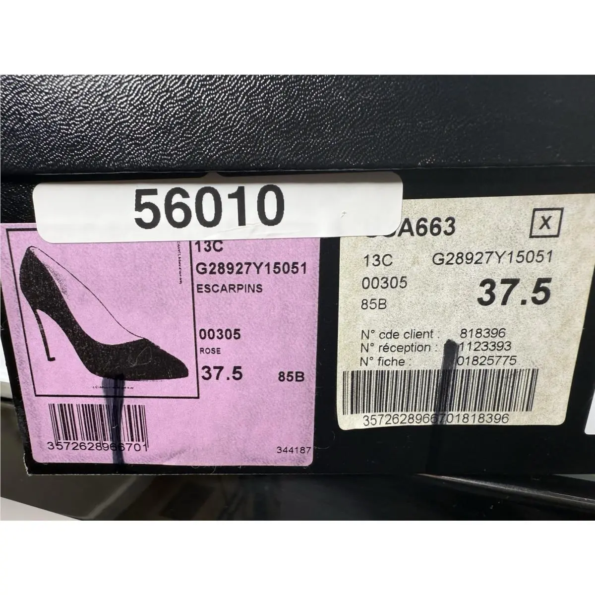 Chanel shoes - Pink, :: Black (UPC: 3572628966701) 9