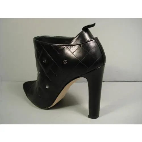 Chanel shoes - Chanel Short Boots - Short Boots - Black (UPC: 3572633965171) 7