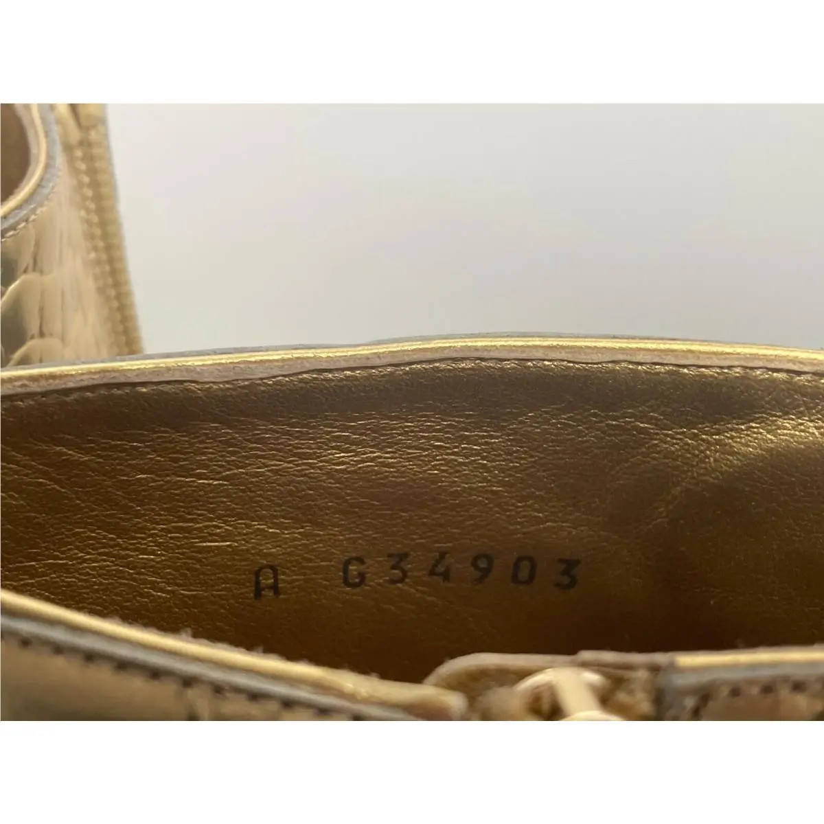 Chanel shoes - 19A - Gold (UPC: 3572651186145) 5