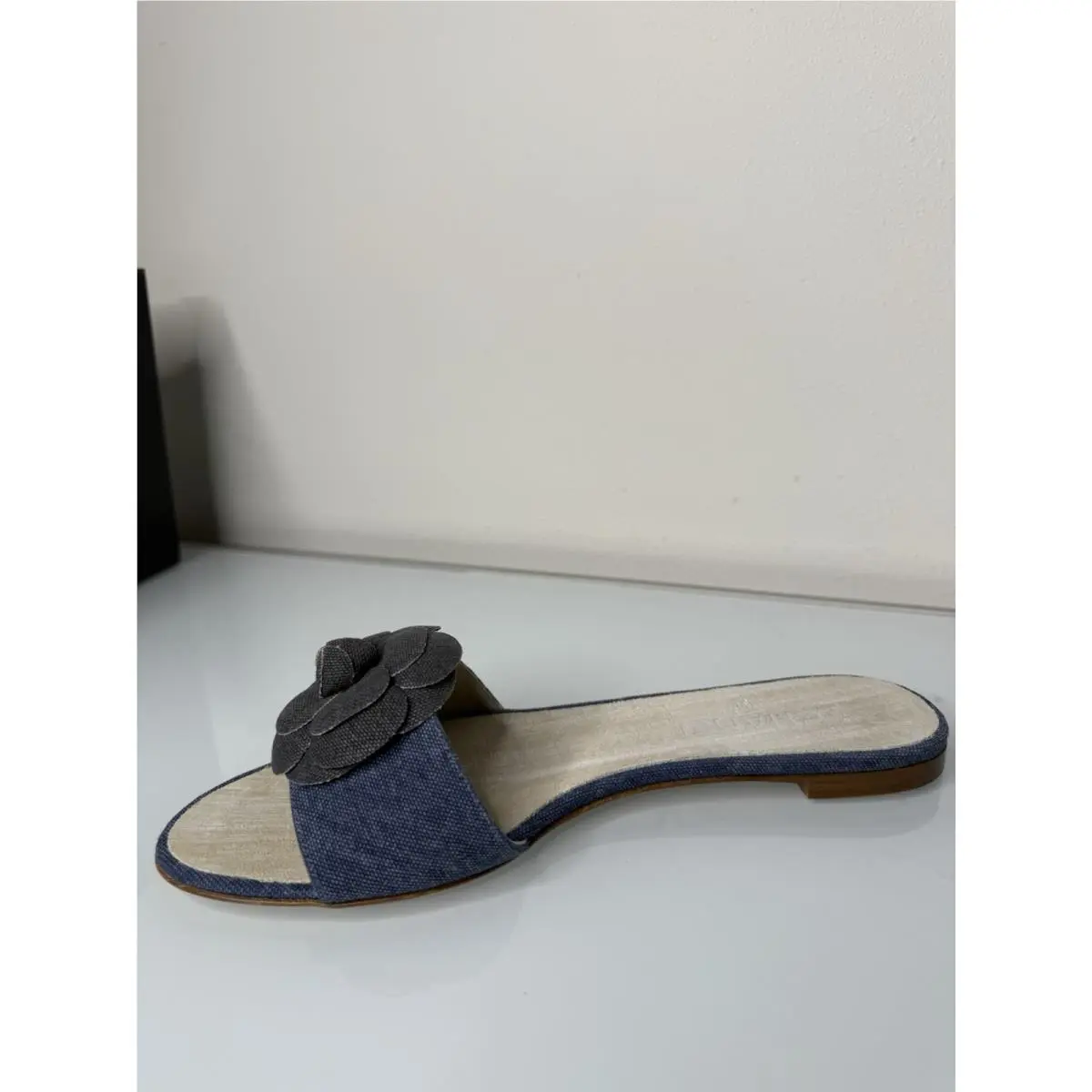 Chanel shoes - CHANEL Camellia - Camellia - Blue (UPC: 3572629322728) 1
