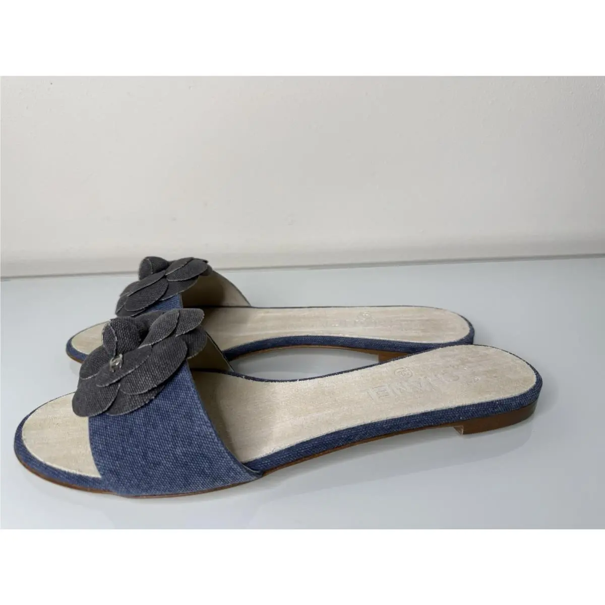 Chanel shoes - CHANEL Camellia - Camellia - Blue (UPC: 3572629322728) 4