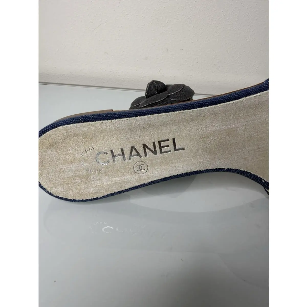 Chanel shoes - CHANEL Camellia - Camellia - Blue (UPC: 3572629322728) 5