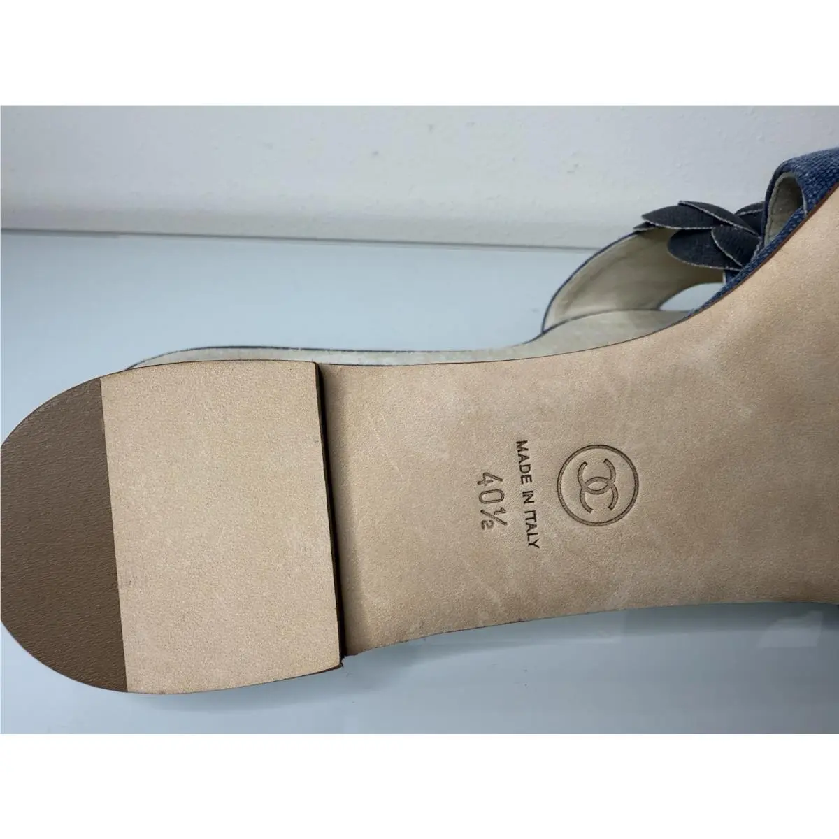 Chanel shoes - CHANEL Camellia - Camellia - Blue (UPC: 3572629322728) 7