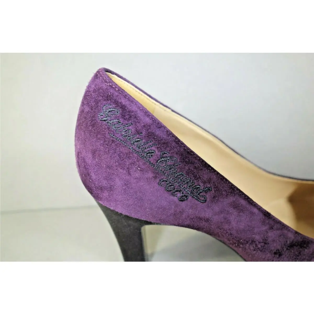 Chanel shoes - Chanel cap toe Classic pumps - Black & Dark Purple (UPC: 3572640014800) 7
