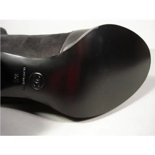 Chanel shoes - Bootie - Bootie - Black (UPC: 3572628357295) 8
