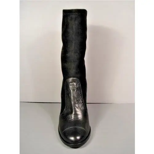 Chanel shoes - Bootie - Bootie - Black (UPC: 3572628357295) 3