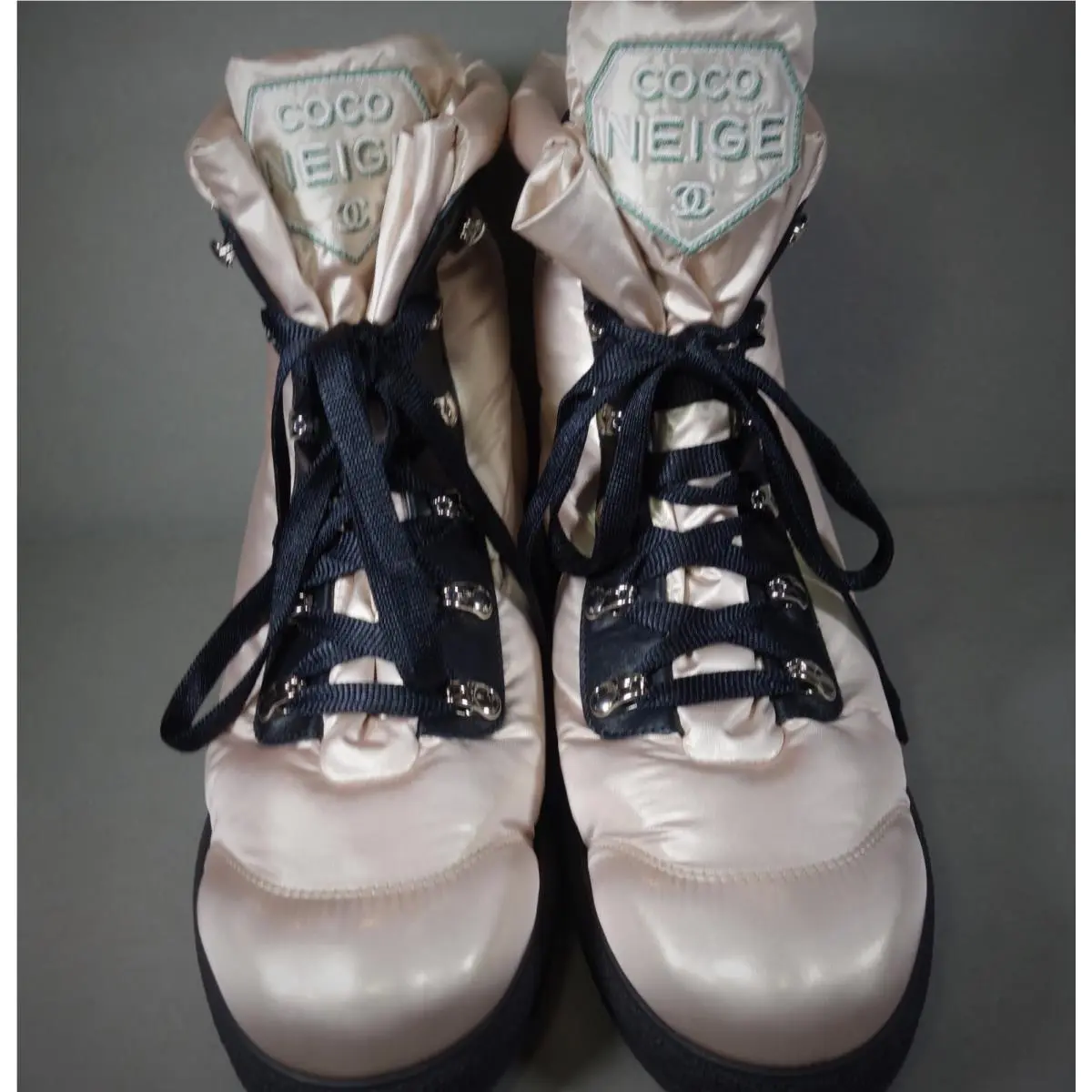 Chanel shoes - Chanel short boots - short boots - Pink (UPC: 3572642687347) 1