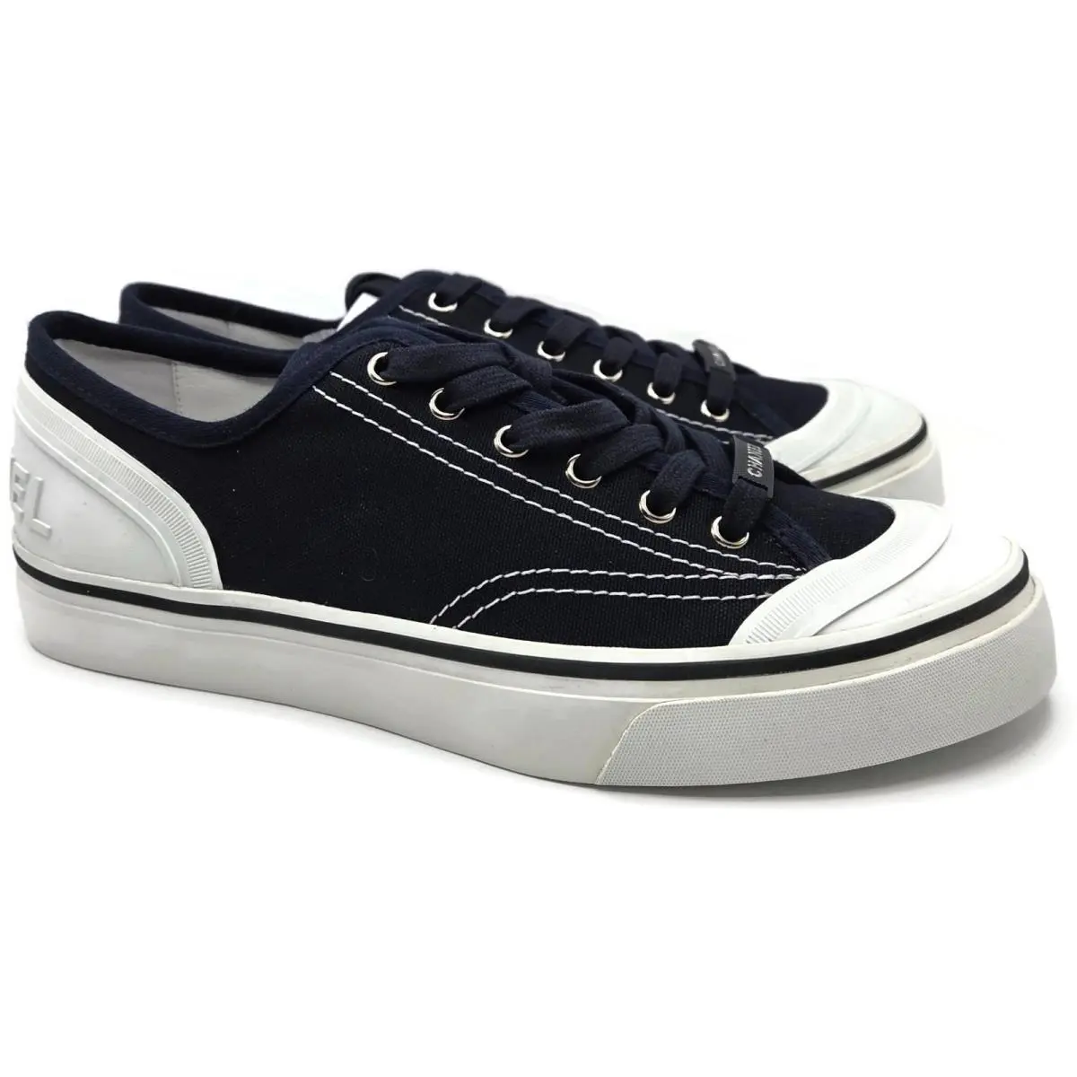 Chanel shoes - G34760 - G34760 - Navy Blue (UPC: 3572647786380) 11