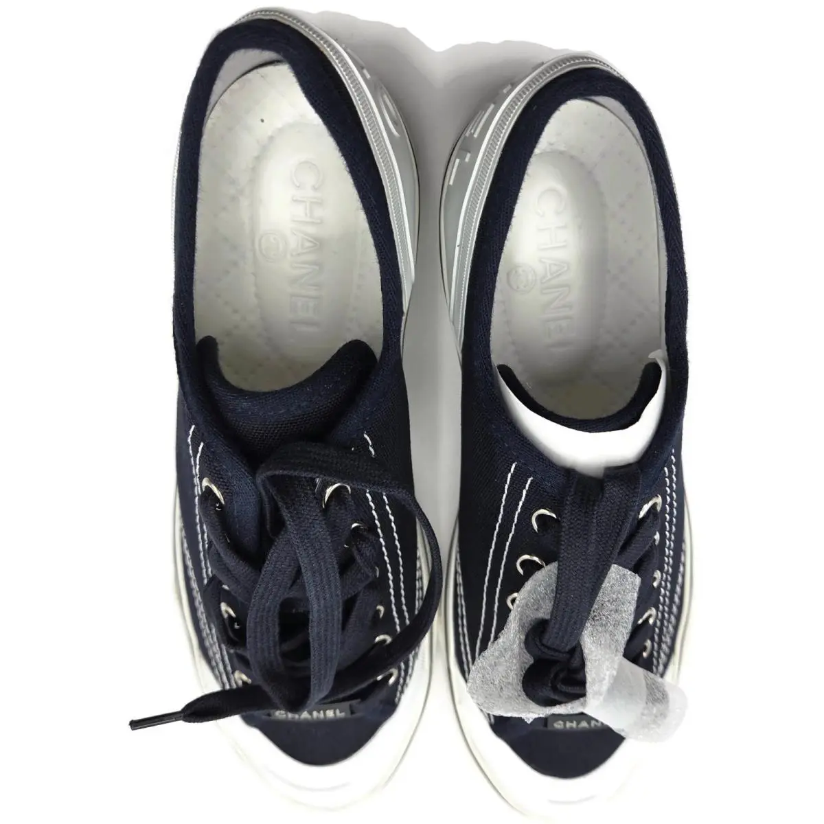 Chanel shoes - G34760 - G34760 - Navy Blue (UPC: 3572647786380) 1