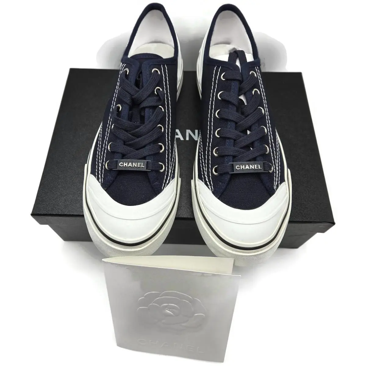 Chanel shoes - G34760 - G34760 - Navy Blue (UPC: 3572647786380) 7