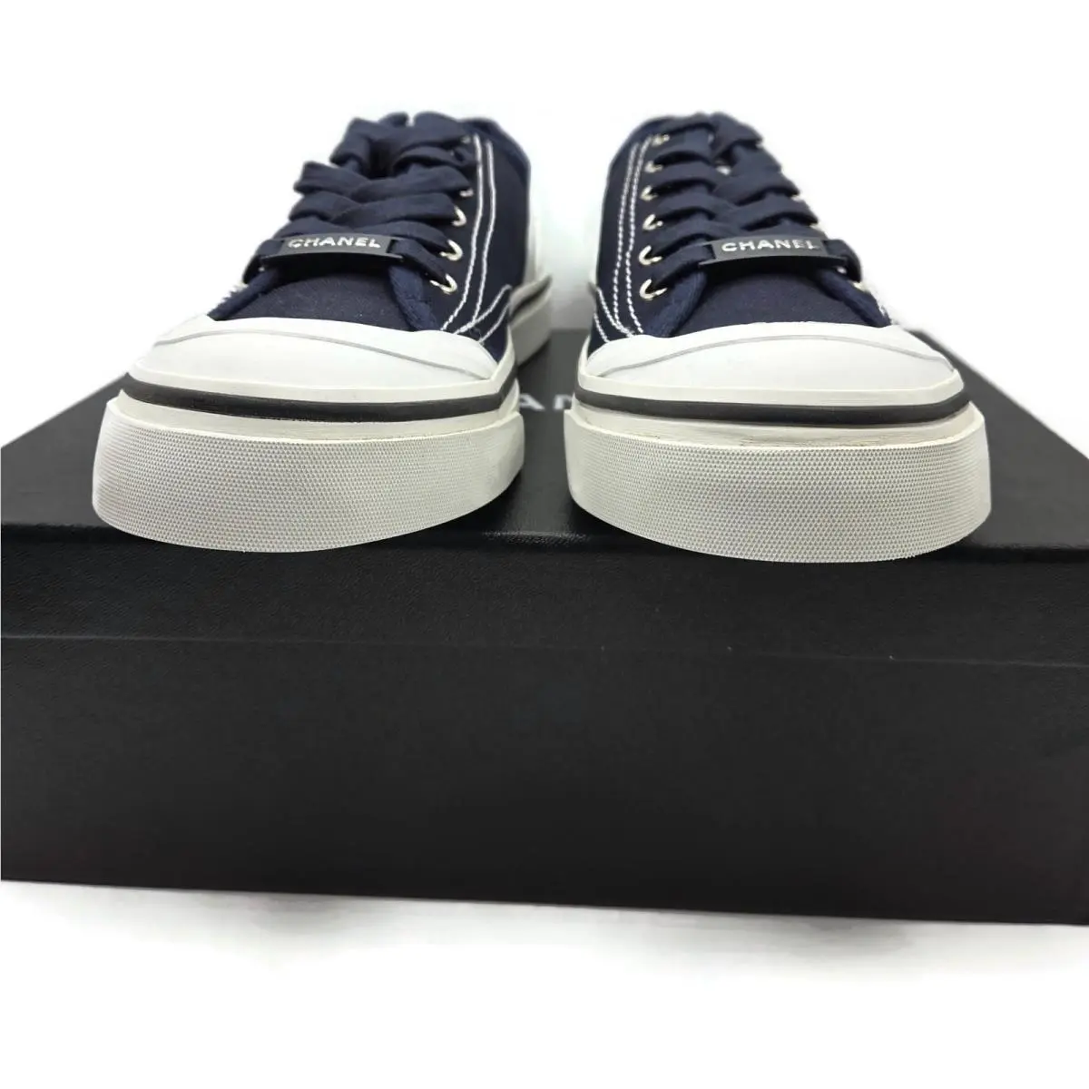 Chanel shoes - G34760 - G34760 - Navy Blue (UPC: 3572647786380) 8