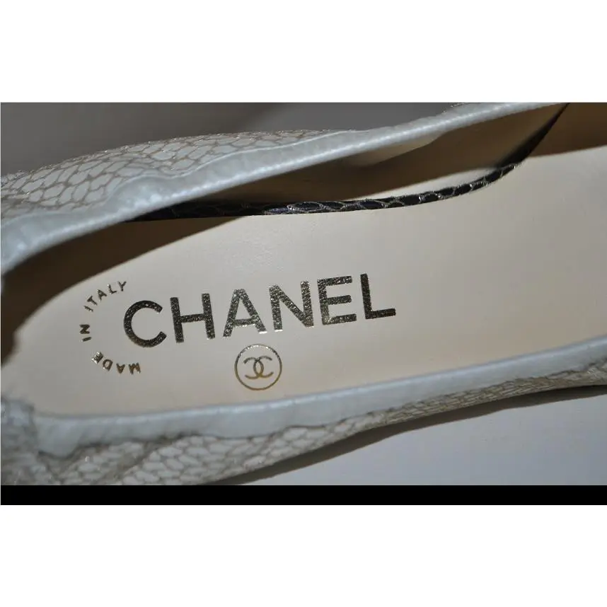 Chanel shoes - Beige, :: Black 5