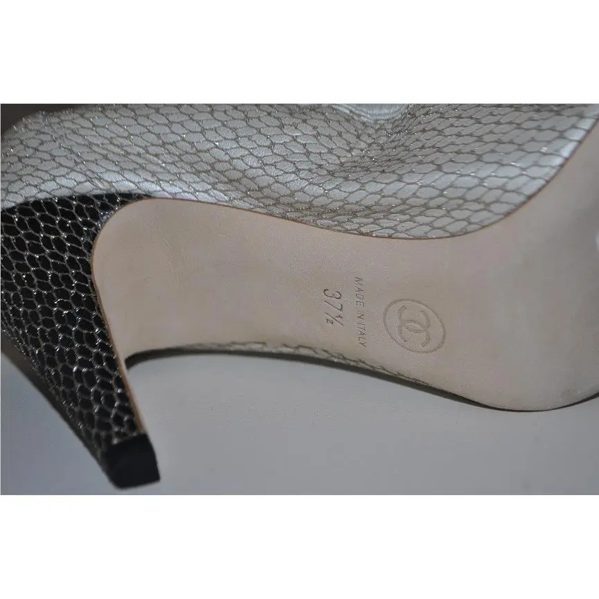 Chanel shoes - Beige, :: Black 7