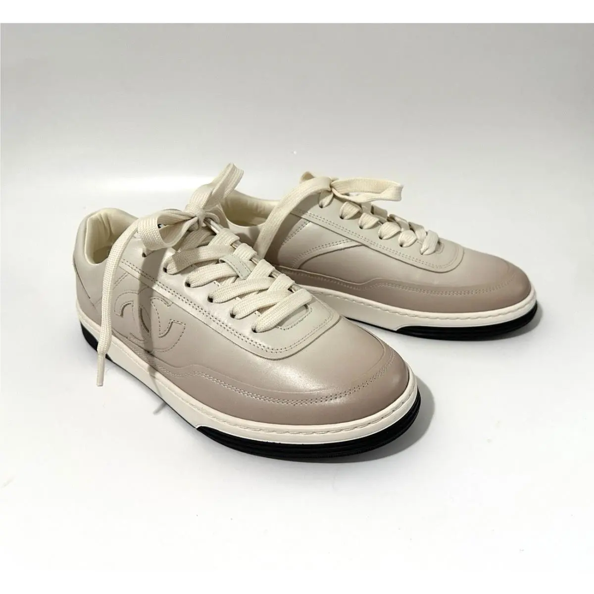 Chanel shoes - CHANEL CC - G39978 X56979 K5843 - Black/White (UPC: 3572672722131) 4