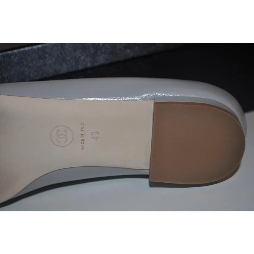 Chanel shoes - CHANEL Camellia - Camellia - Grey 8