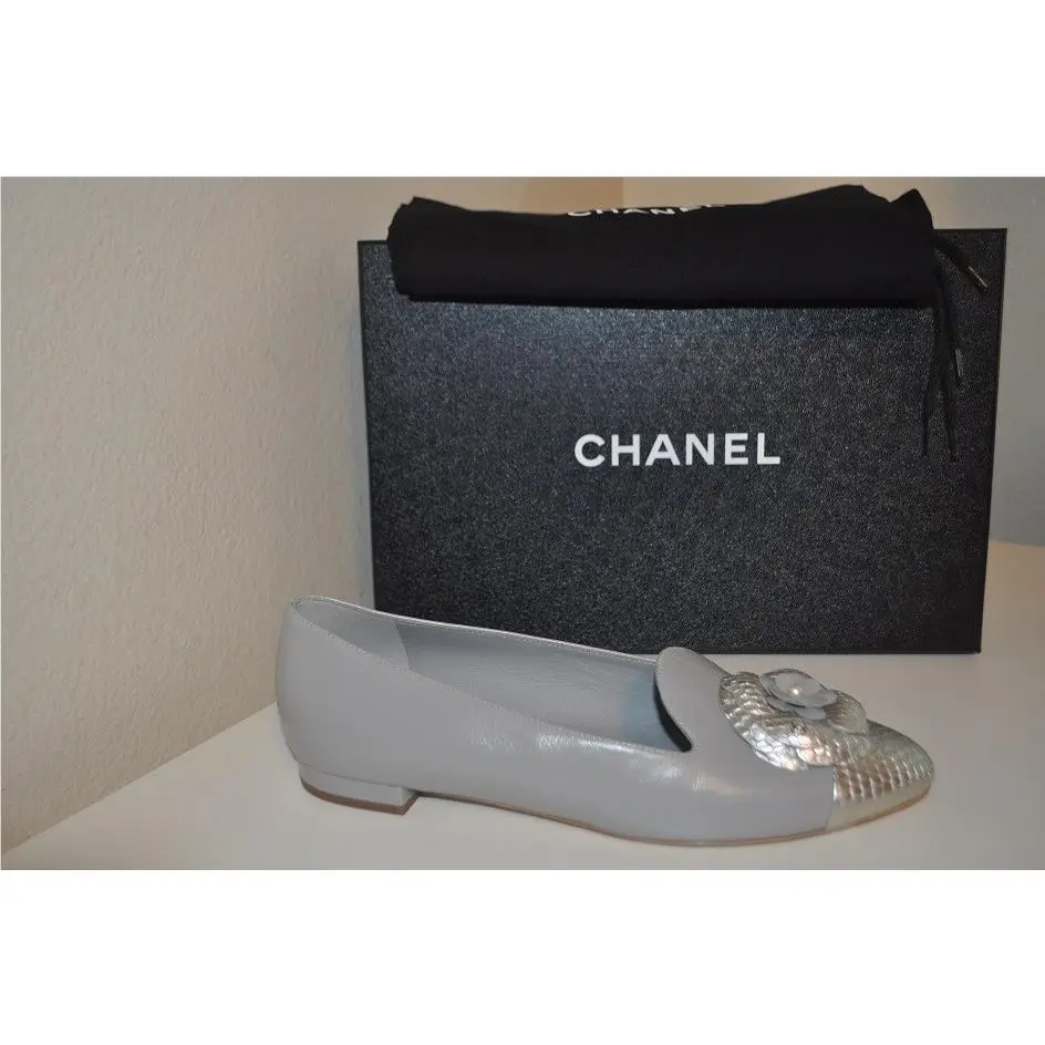 Chanel shoes - CHANEL Camellia - Camellia - Grey 0