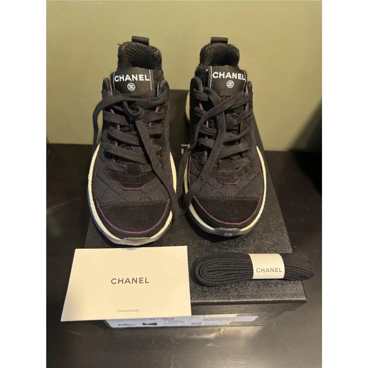 Chanel shoes - CHANEL Low Top - Low Top - Black 8