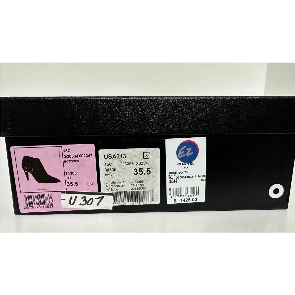 Chanel shoes - Black (UPC: 3609091308766) 0