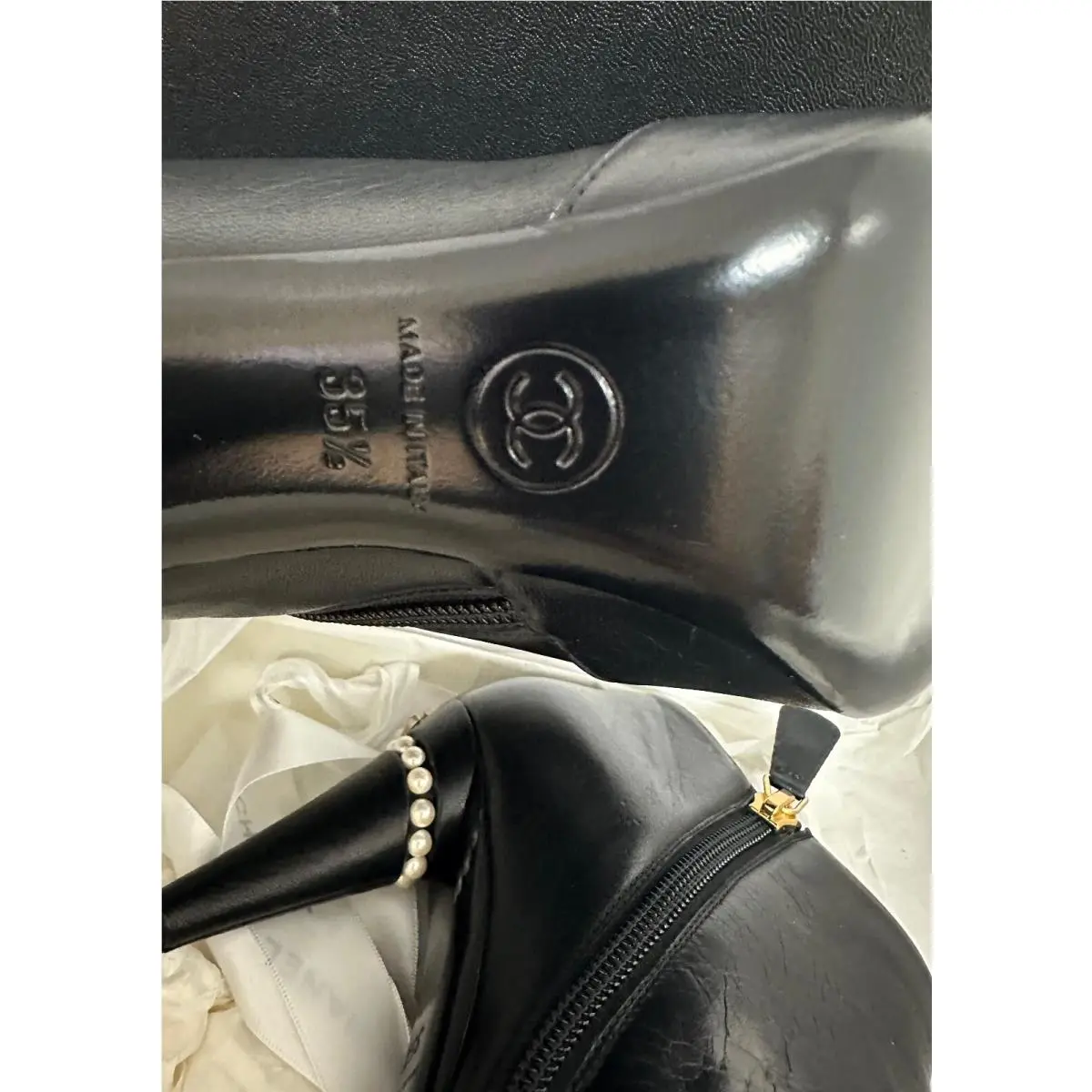 Chanel shoes - Black (UPC: 3609091308766) 9