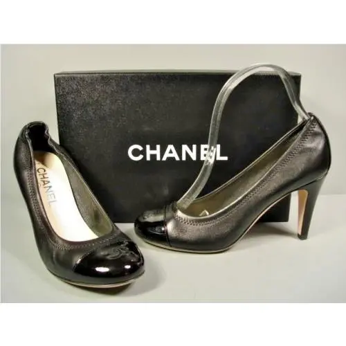 Chanel shoes - Chanel pumps - pumps - Black (UPC: 3572633430198) 0