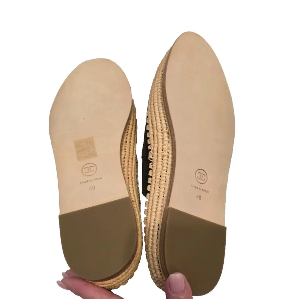 Chanel shoes - Chanel Espadrilles - Espadrilles - Black 5