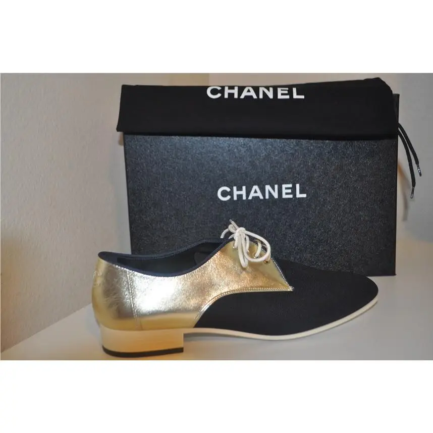 Chanel shoes - Black / Gold 1
