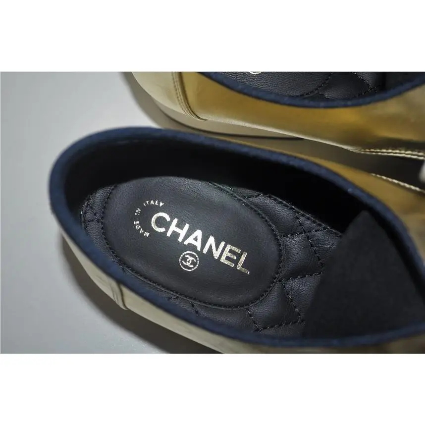 Chanel shoes - Black / Gold 3