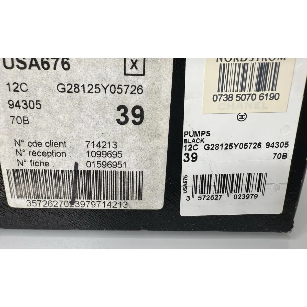 Chanel shoes - Black, :: Black (UPC: 3572627023979) 10
