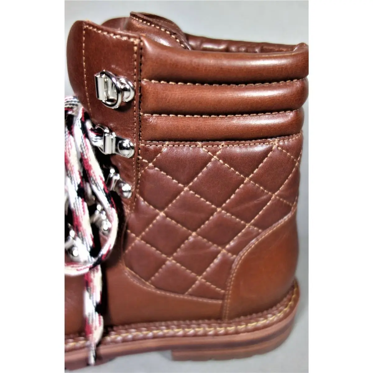 Chanel shoes - Lace Up Ankle Boots - Lace Ankle Boots - Brown, s: Burgundy/Wine/Brown (UPC: 3572641943505) 3