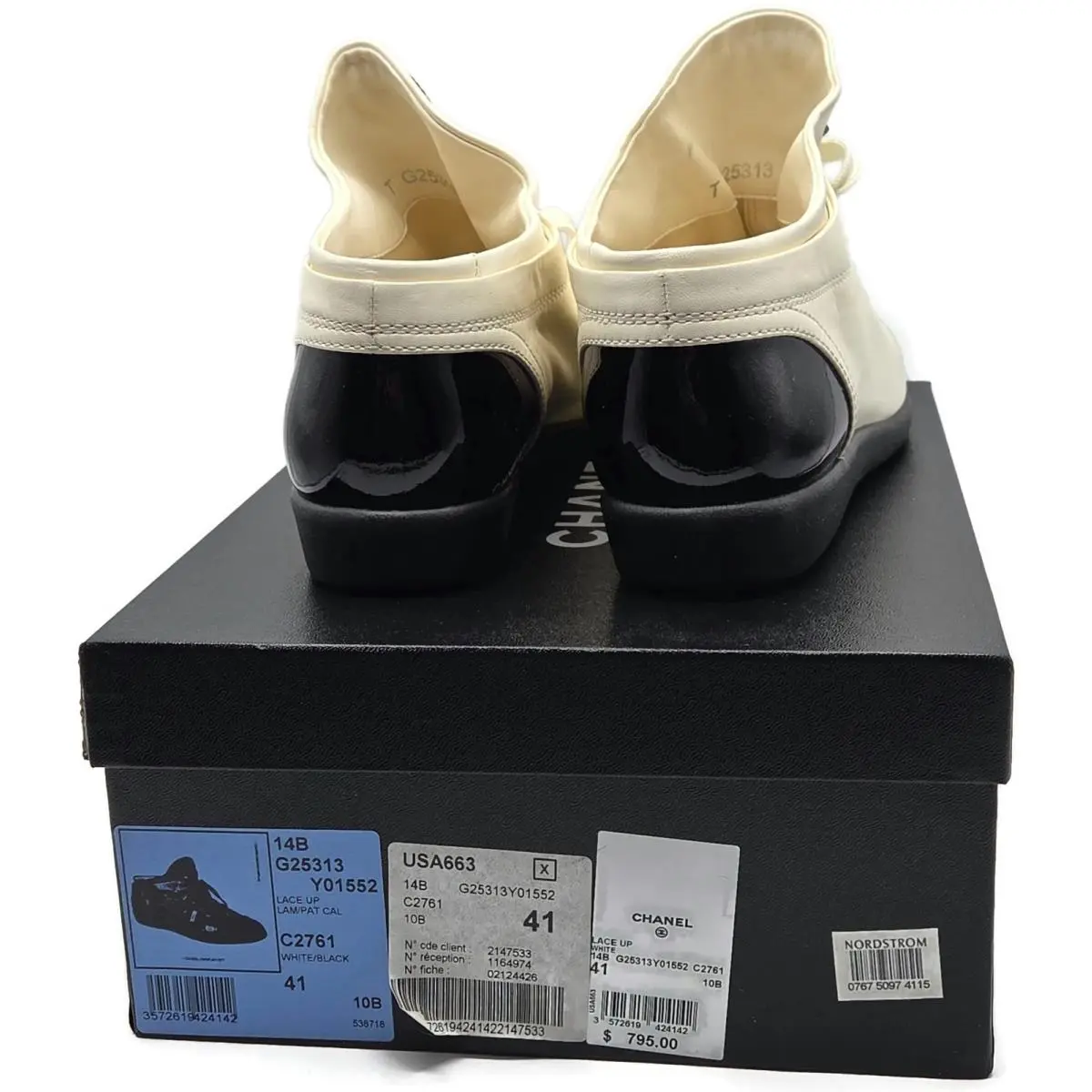 Chanel shoes - Chanel 14B - G25313Y01552 - White (UPC: 3572619424142) 8