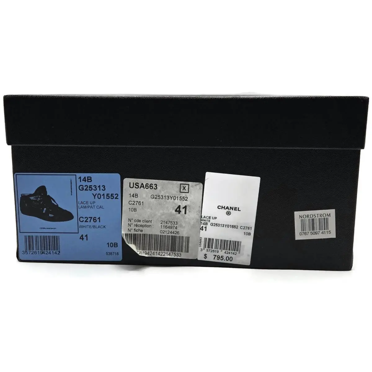 Chanel shoes - Chanel 14B - G25313Y01552 - White (UPC: 3572619424142) 5