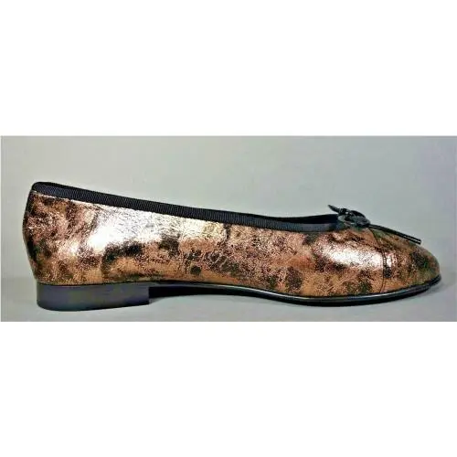 Chanel shoes - Chanel Ballerina - Ballerina - Multicolor, s: Black & Bronze (UPC: 3572642848823) 3
